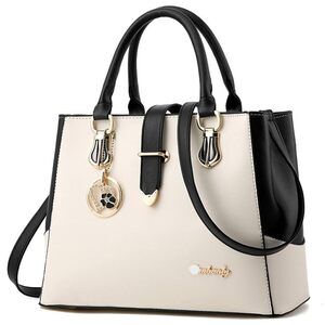 2631 Handbags and Purse Vegan Leather Satchel Bag Top Handle Handbag